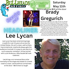 Comedy Night at Bullheads Bar and Grill Featuring Lee Lycan