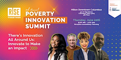 Imagem principal do evento RISE Together's 3rd Annual Poverty Innovation Summit