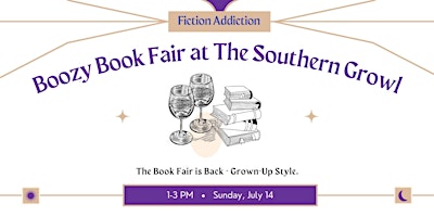 Primaire afbeelding van Boozy Book Fair at The Southern Growl