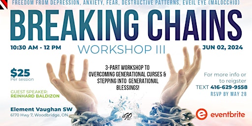 Breaking Chains Workshop III primary image