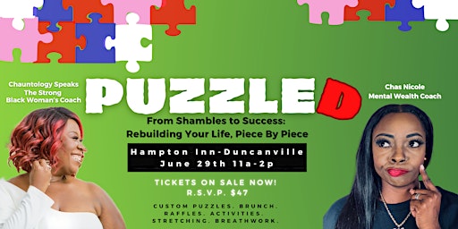 Primaire afbeelding van Puzzled - From Shambles to Success: Rebuilding Your Life, Piece By Piece