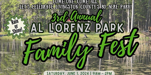 Primaire afbeelding van 3rd Annual Al Lorenz Park Family Fest
