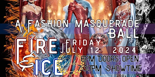Primaire afbeelding van Fire & Ice Ball, a fashion masquerade experience.