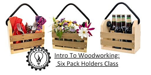 Primaire afbeelding van Woodshop: Make a Six Pack Holder (2 part) 6/18+6/25