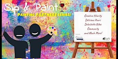 Immagine principale di Sip & Paint: Painting Partners Series - June 