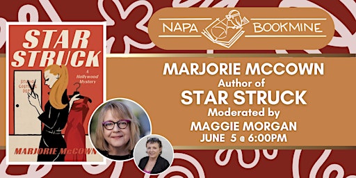 Imagem principal do evento Author Event: Star Struck by Marjorie McCown