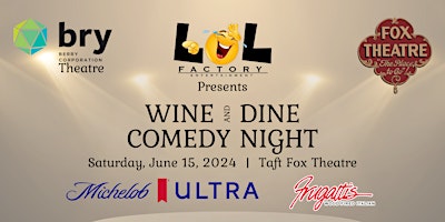 Wine & Dine Comedy Night primary image