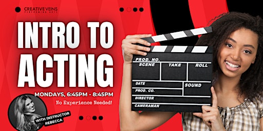Intro to Acting Classes | Monday Evenings