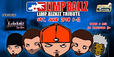 Imagem principal do evento LimpBallz - Limp Bizkit Tribute Band