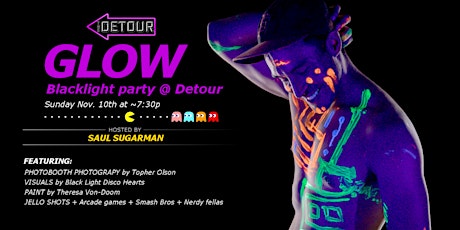 GLOW: Blacklight Party at Detour primary image