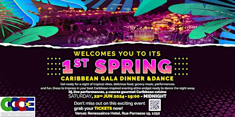 SPRING - Caribbean Gala Dinner and Dance 2024!
