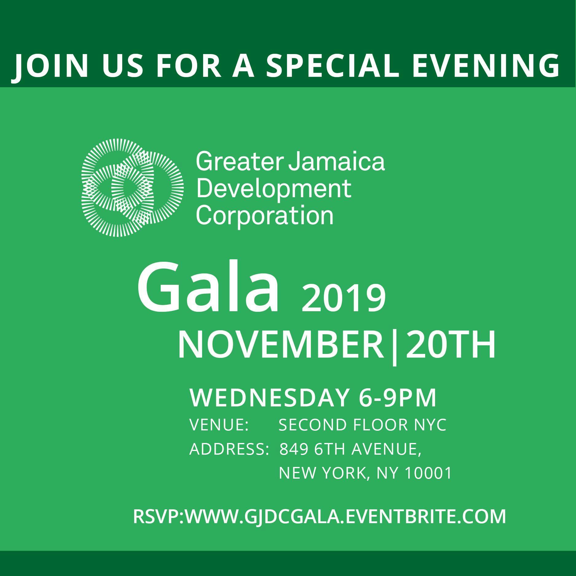 2019 GALA-GREATER JAMAICA DEVELOPMENT CORPORATION