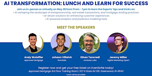 Imagem principal do evento AI Transformation: Lunch and Learn for Success