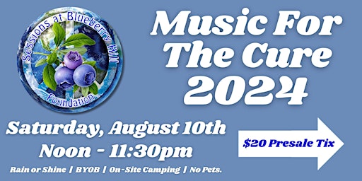 Imagem principal do evento Music For The Cure 2024