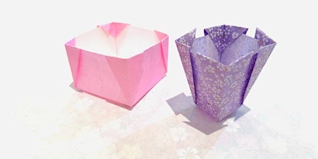 Free Fold Origami Saturday -  Easy Vase!