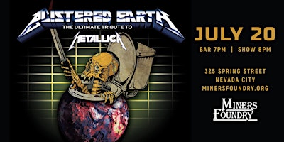 Immagine principale di BLISTERED EARTH: The Ultimate Tribute to Metallica 