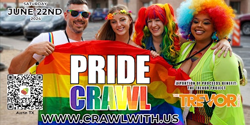 Imagem principal do evento The Official Pride Bar Crawl - Austin - 7th Annual