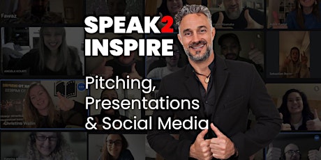Immagine principale di Master Mental Challenges for Pitching, Presentations & Social Media 