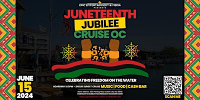 Hauptbild für Juneteenth Jubilee  Party Cruise  OC