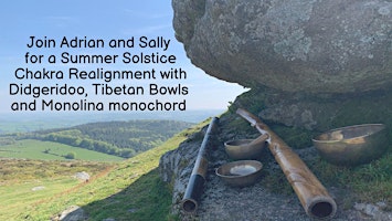 Primaire afbeelding van Summer Solstice Chakra Realignment with Didgeridoo and Tibetan Bowls
