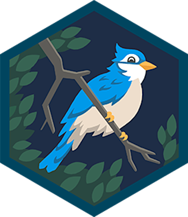 April Ornithologist DIY Badge