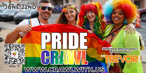 Primaire afbeelding van The Official Pride Bar Crawl - Dallas - 7th Annual