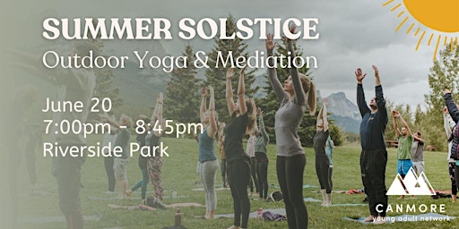 Hauptbild für Summer Solstice Outdoor Yoga & Meditation