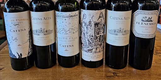 Primaire afbeelding van TUESDAY WITH CATENA VINEYARDS THE ICONIC WINERY FROM ARGENTINA