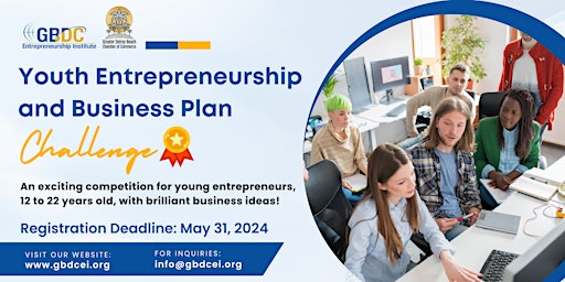 Image principale de 2024 Youth Entrepreneurship and Business Plan Challenge