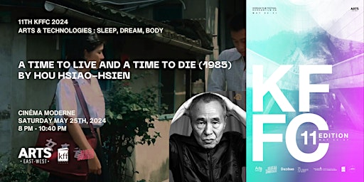 Primaire afbeelding van 11th KFFC 2024's 'A Time to Live and a Time to Die' Showing @Cinéma Moderne