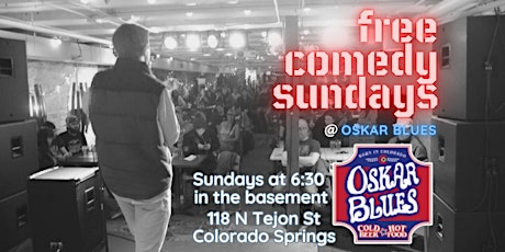 Mo Alexander headlines Free Comedy Sunday at Oskar Blues!!! primary image