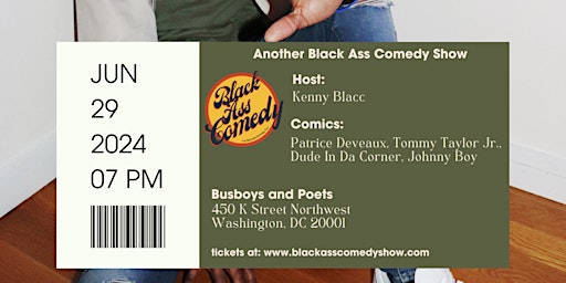 Primaire afbeelding van Another Black Ass Comedy Show