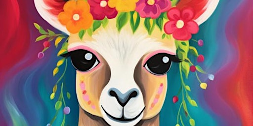 Imagem principal do evento Festive Llama Paint Party!