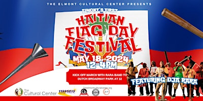 Imagem principal do evento Elmont's Inaugural Haitian Flag Day Parade to  Festival