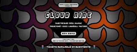 Imagem principal do evento ENR Presents: Cloud Nine