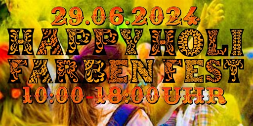Imagem principal do evento Happy Holi Farben Fest