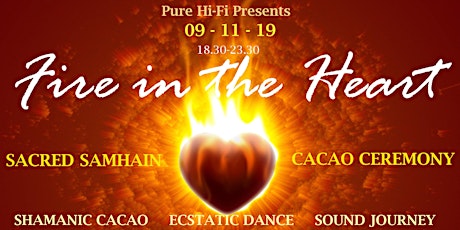 Fire in the Heart - Sacred Samhain Cacao Ceremony primary image