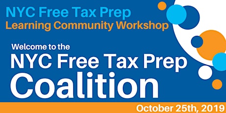 NYC Free Tax Prep Learning Community Workshop: Welcome to the Coalition primary image