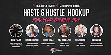 Imagem principal do evento Haste and Hustle Hookups Soho Innovation Lab