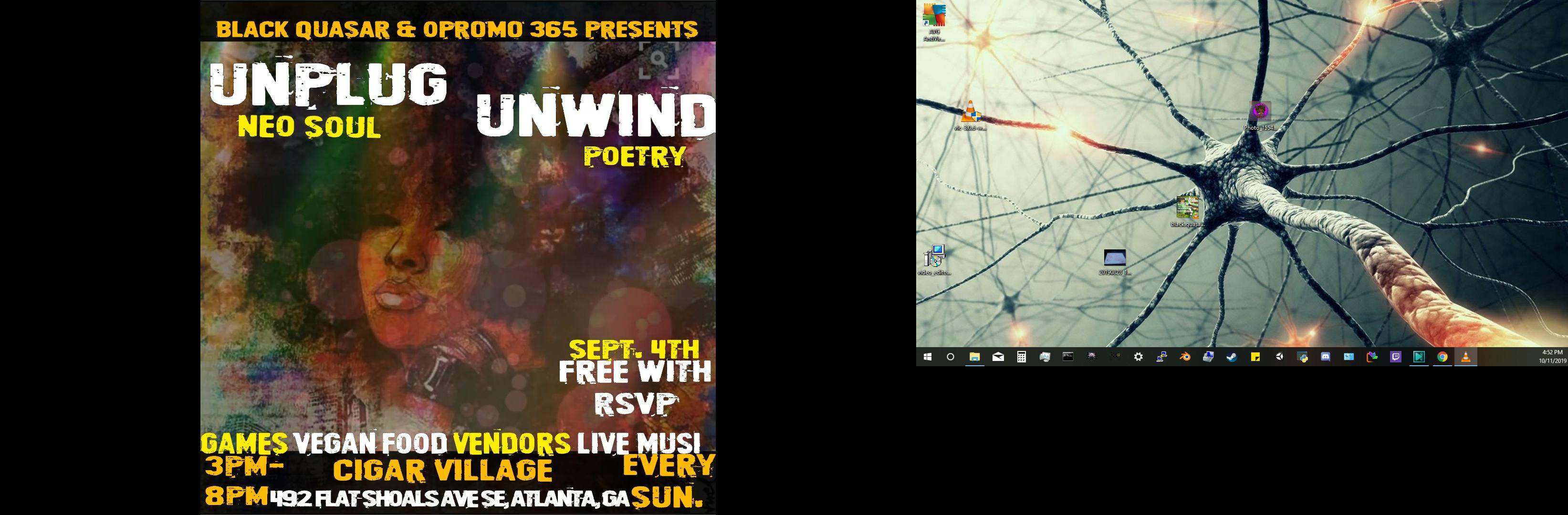 Unplug Unwind: Poetry & Neo Soul