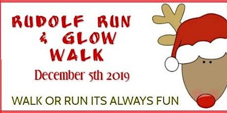 Rudolf Run & Glow Walk 2019 primary image