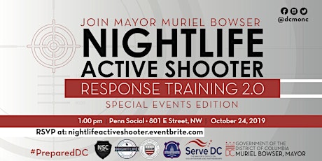 Join Mayor Muriel Bowser for Active Shooter Training 2.0