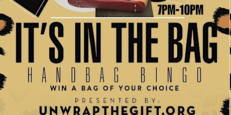 It's in the Bag Handbag Bingo primary image