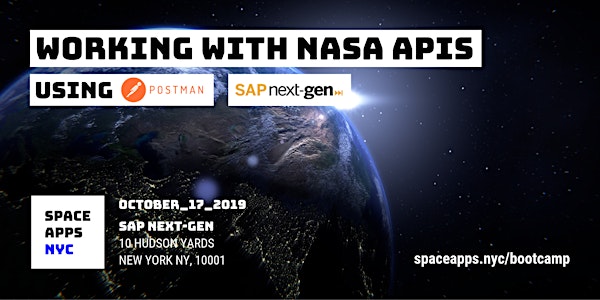 2019 Space Apps Bootcamp