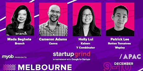 The Startup Grind APAC Conference presented by MYOB 2019 primary image