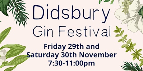 Didsbury Gin Festival primary image