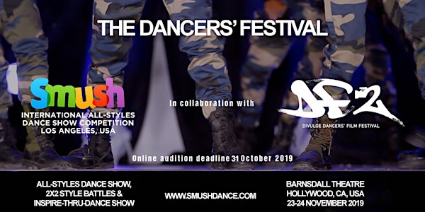 Get your early-bird PROMO FREE TICKETS to Smush Dance and DF2