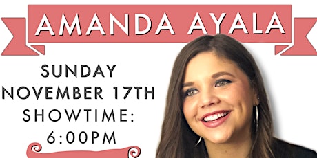 Amanda Ayala - "The Voice" Performer -Live