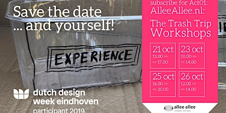 Primaire afbeelding van Allee Allee Trash Tour - Workshops & Expo - Let's create society