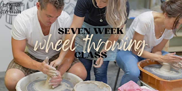 Image principale de Wheel Throwing Pottery Class: ALL 7 week CLASSES LISTED HERE (Jul-Aug)